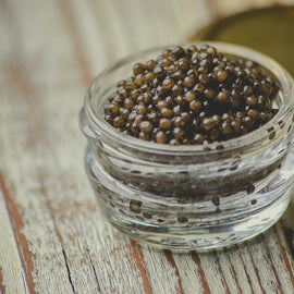 Mt Lassen California White Sturgeon Caviar